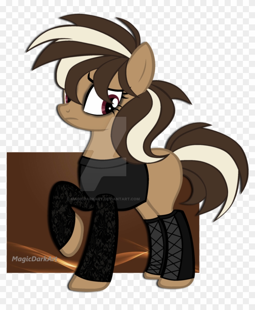 Magicdarkart, Clothes, Earth Pony, Female, Mare, Obtrusive - Cartoon #347568