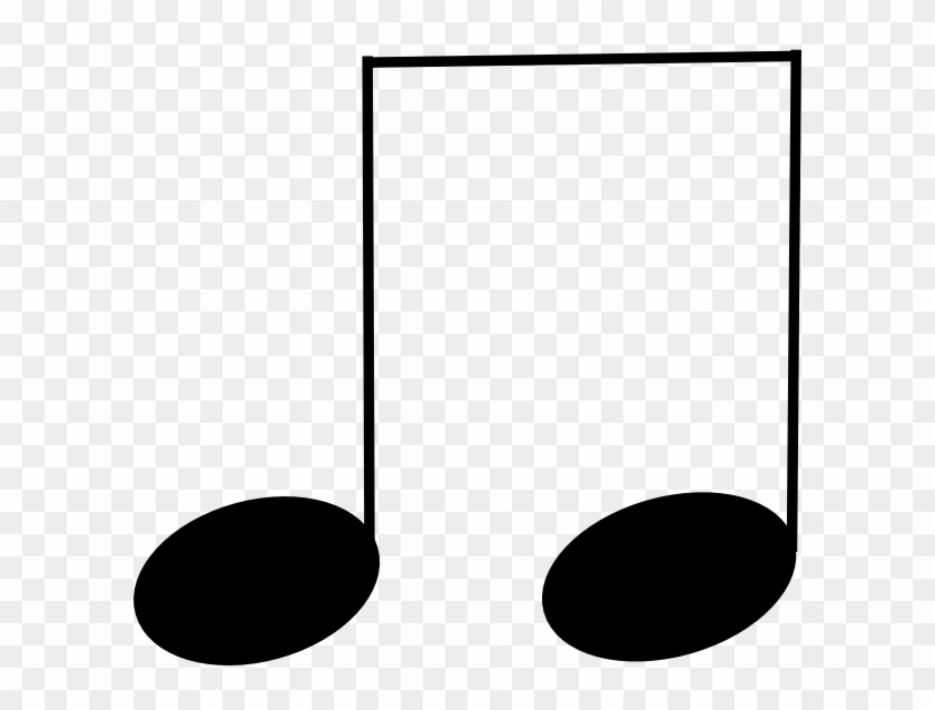 Eighth - Note - Clip - Art - Paired Eighth Notes #347596