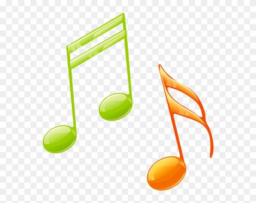 Note De Musique Couleur - Full Size PNG Clipart Images Download