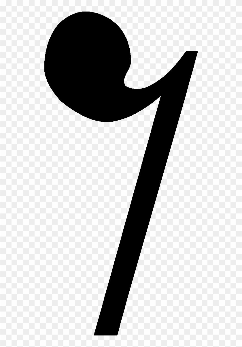 Rest Eighth Note Musical Note Quarter Note Whole Note - Music Symbols 8th Rest #347821