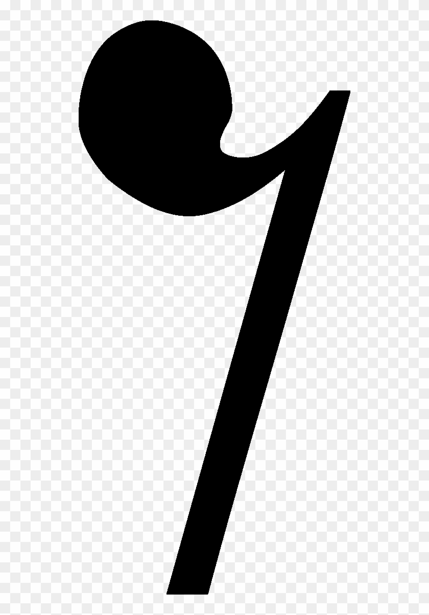 Rest Eighth Note Musical Note Quarter Note Whole Note - Music Symbols 8th Rest #347821