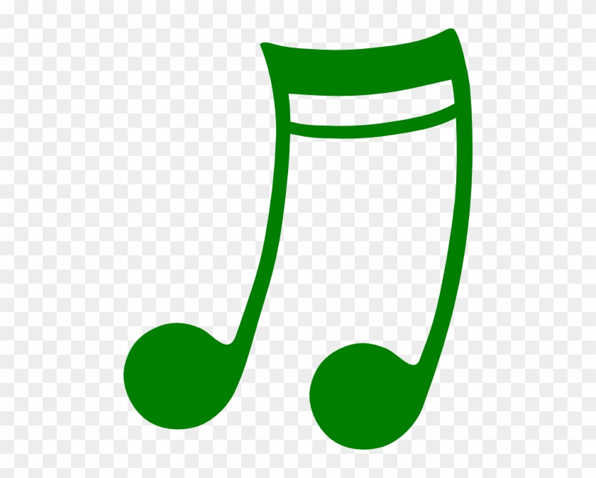 Green Music Notes Clipart #347828