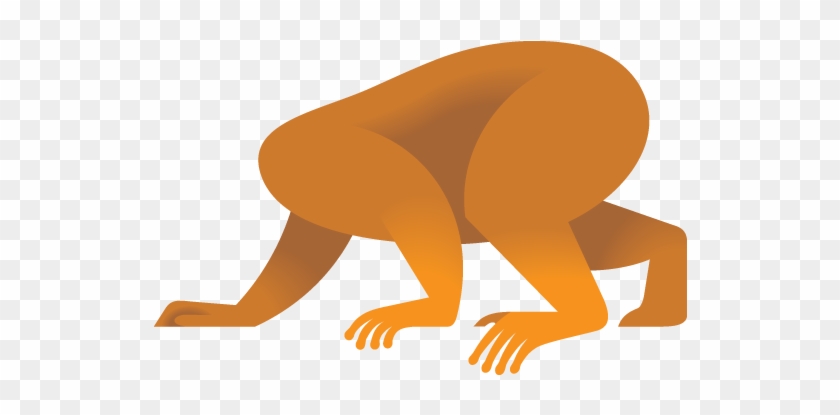 Howler Monkey Clipart Squirrel Monkey Clipart - Body Of A Monkey #347847