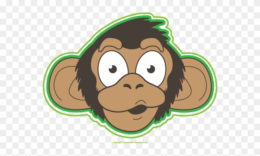 Free Monkey Clipart - Monkey Head Clip Art #347852