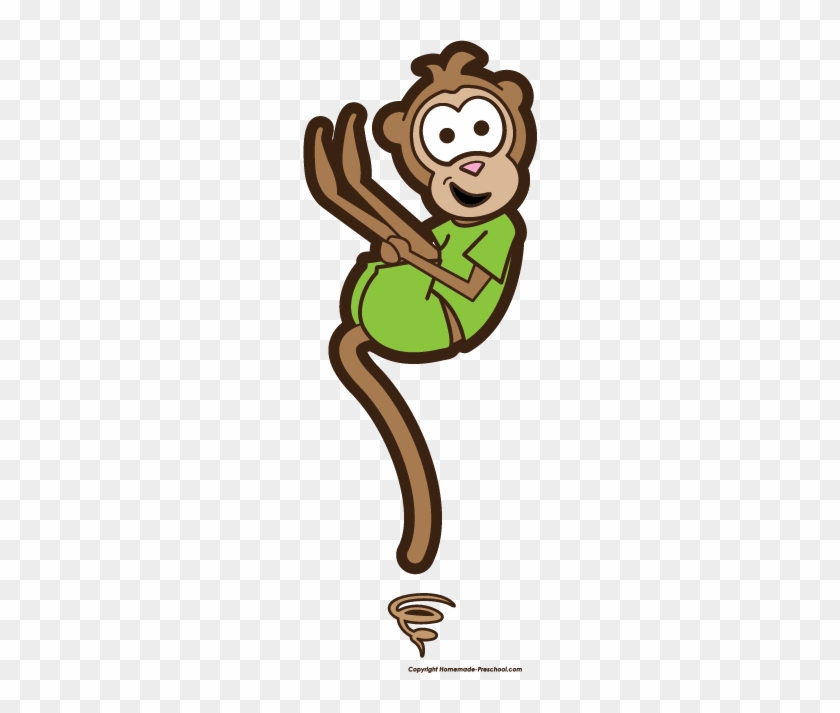 Free Monkey Clipart - Monkey Jumping Clip Art #347853