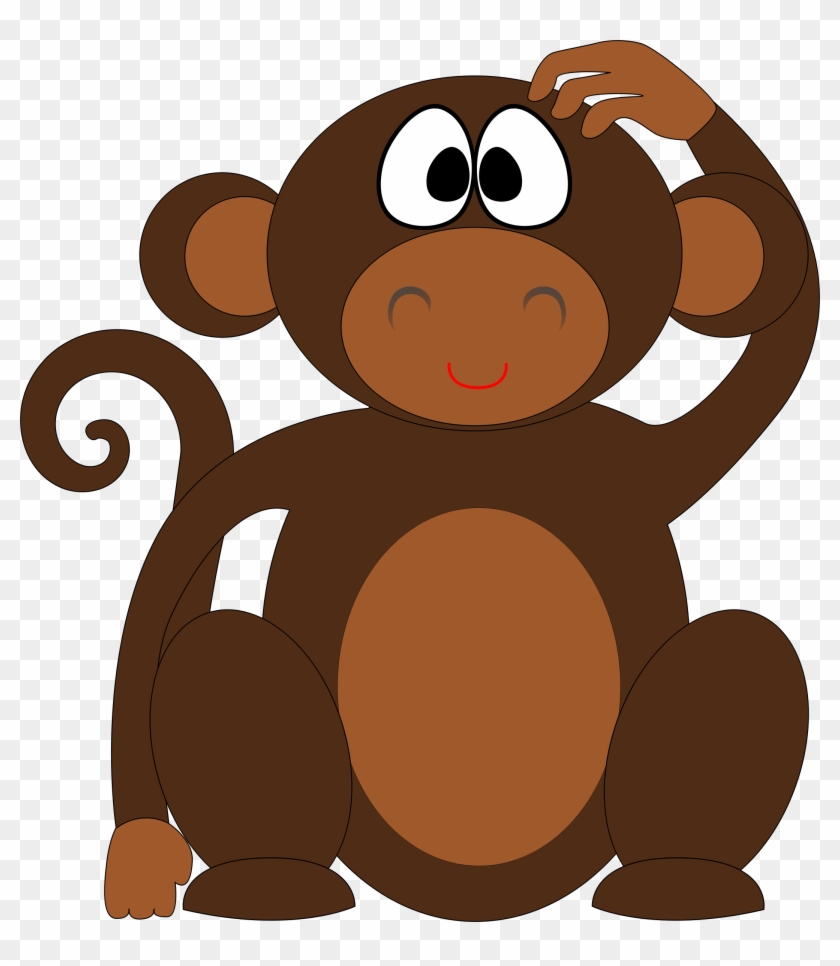 Clipart - Monkey Banana And Money #347872