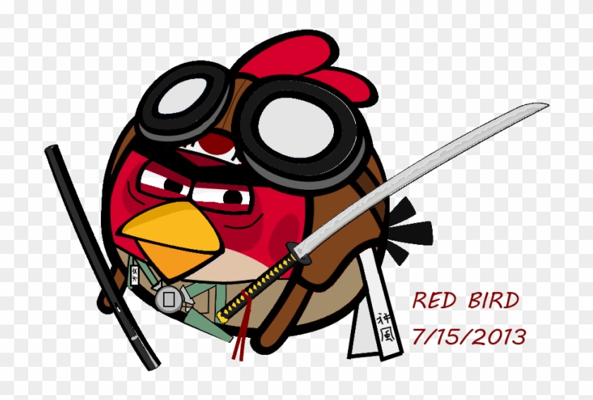 Red Bird Pilot By Forcemation Via Deviantart - Angry Birds Red Bird Pilot #347995