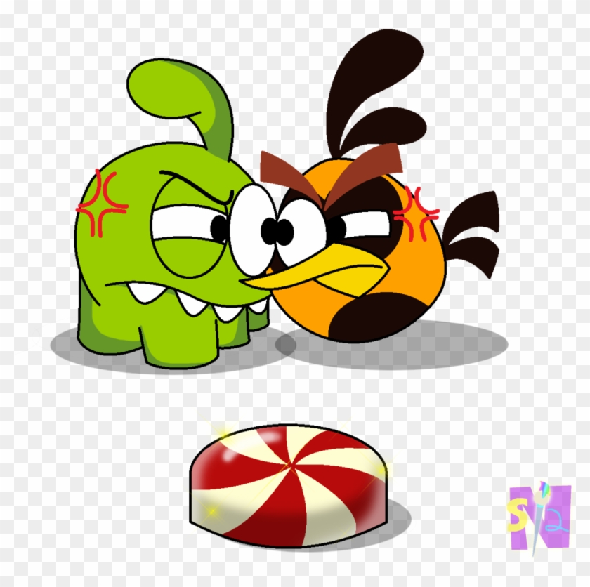 Orange Bird Who Will Get The Candy - Angry Birds Toons Orange Bird #347997