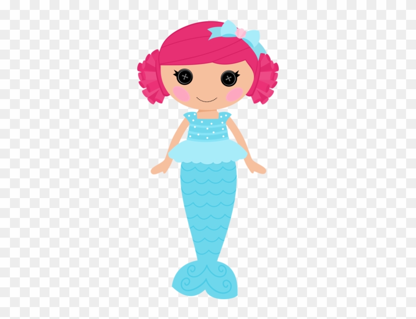 Wowjust Sittin Here, Adoring This Cute N Adorable Mermaid - Mermaid Doll Clipart #348016