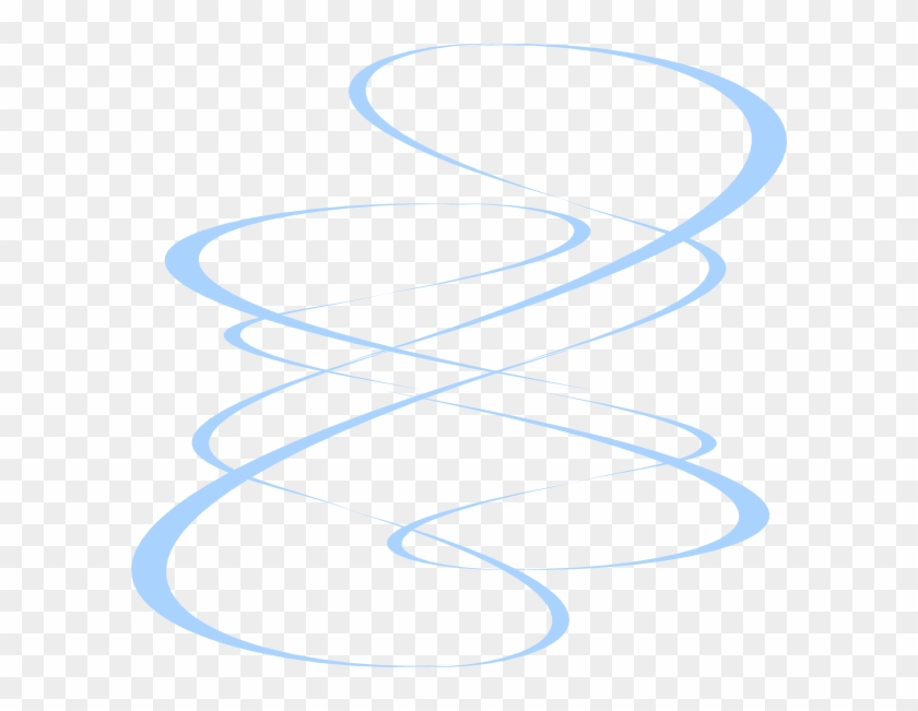 Maroon Curve Lines Clip Art - Fancy Lines Clip Art #348056
