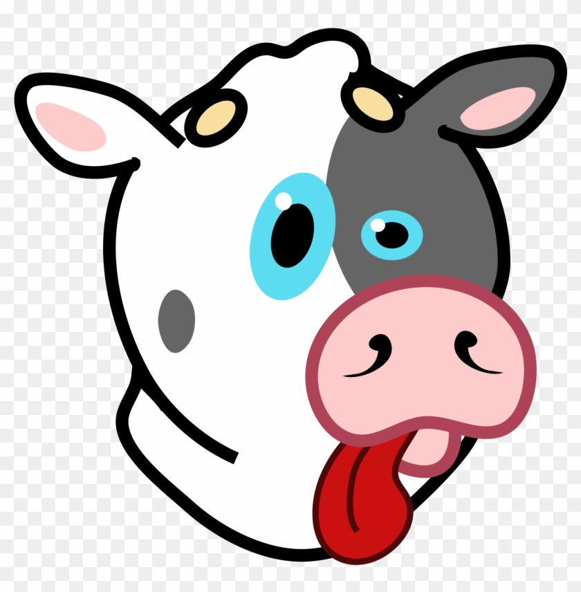 Cartoon Sticking Tongue Out 15, - Vaca Lengua Afuera Dibujo #348247