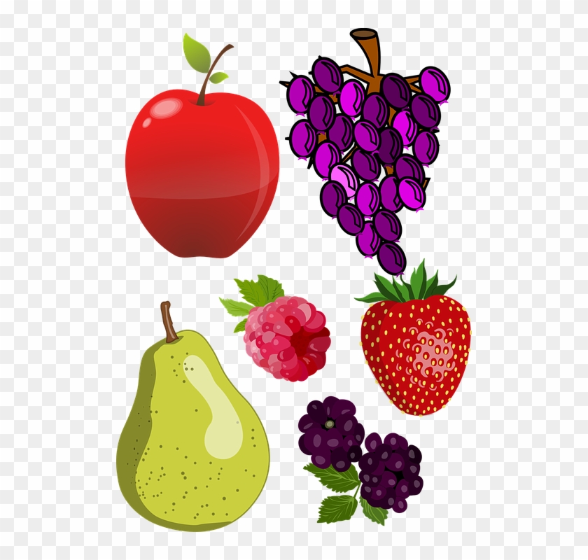 Spoken Language Cliparts 24, Buy Clip Art - Fruits Group Clipart Png #348378