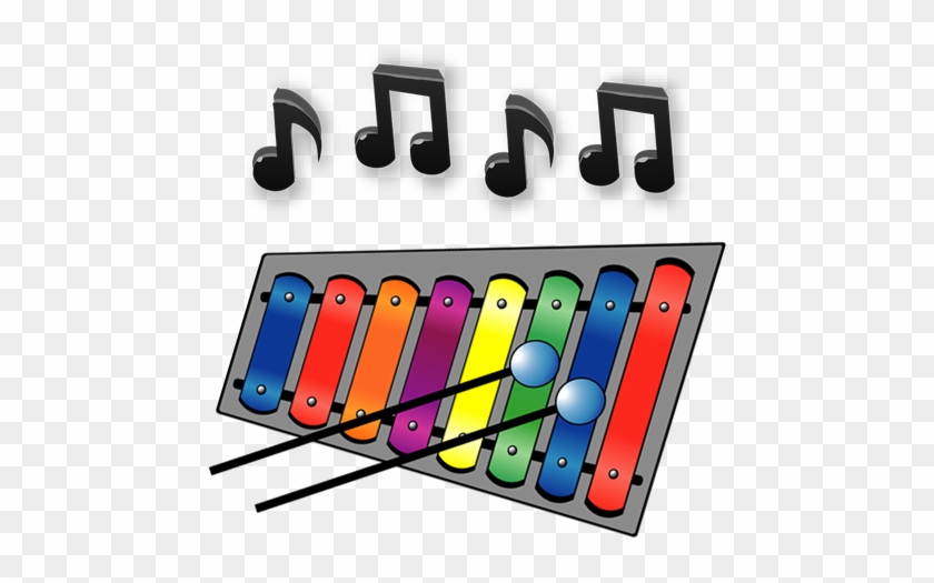 A Drawing Of A Xylophone With Musical Notes Coming - Lyrical Poem Definition #348570