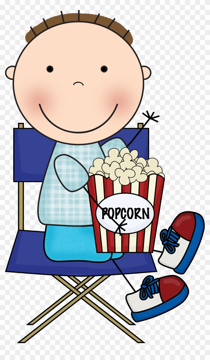 Movie Nights, Stick Figures, Clip Art, Doodles, Cartoons, - Scrappin Doodles Lunchboxclipart #348578