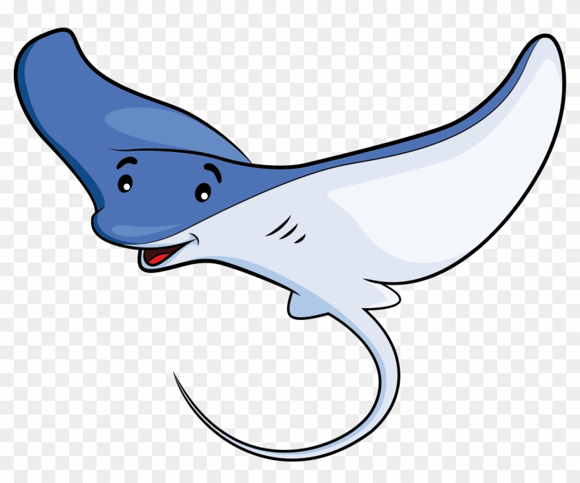 Free Family Movie Night Clip Art - Stingray Clipart Png #348591