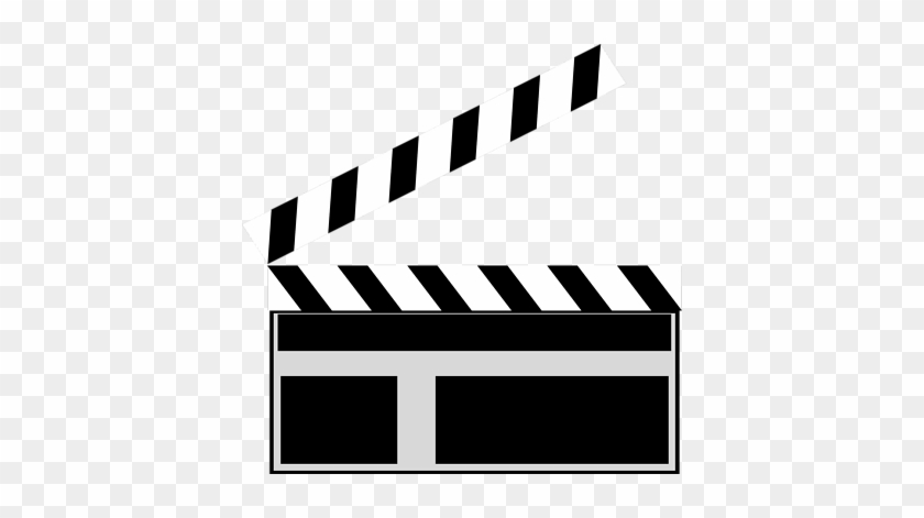 Clapboard Clipart - Clapboard With Transparent Background #348743
