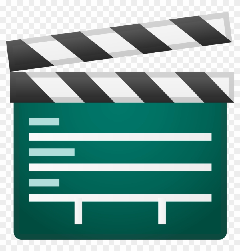 Clapper Board Icon - Emoji De Claquete #348779