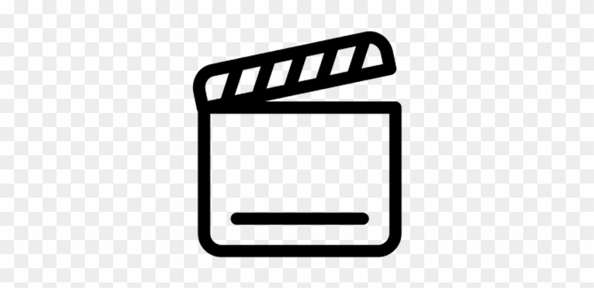 Clapperboard Icon - Clapperboard Icon #348781