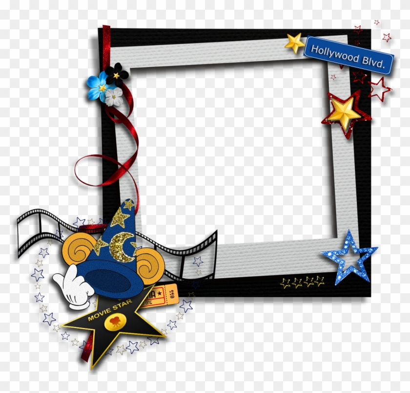 Kids Transparent Movie Star Png Photo Frame - Movie Star Picture Frame #348842