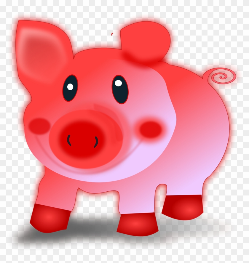 Pig Clip Art - Custom Pink Pig Throw Blanket #348852