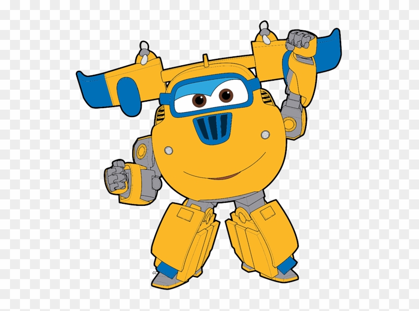 Jett Jet Dizzy Dizzy Donnie - Super Wings Donnie Png #348878