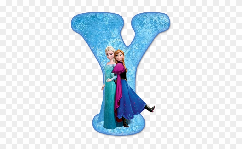 Alfabeto De Ana, Elsa Y Olaf De Frozen - Alfabeto Da Frozen #348952