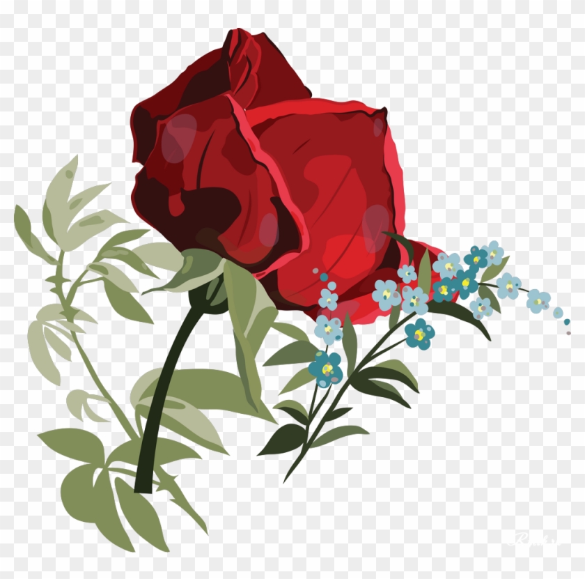 Garden Roses Flower Centifolia Roses Clip Art - Garden Roses Flower Centifolia Roses Clip Art #349046