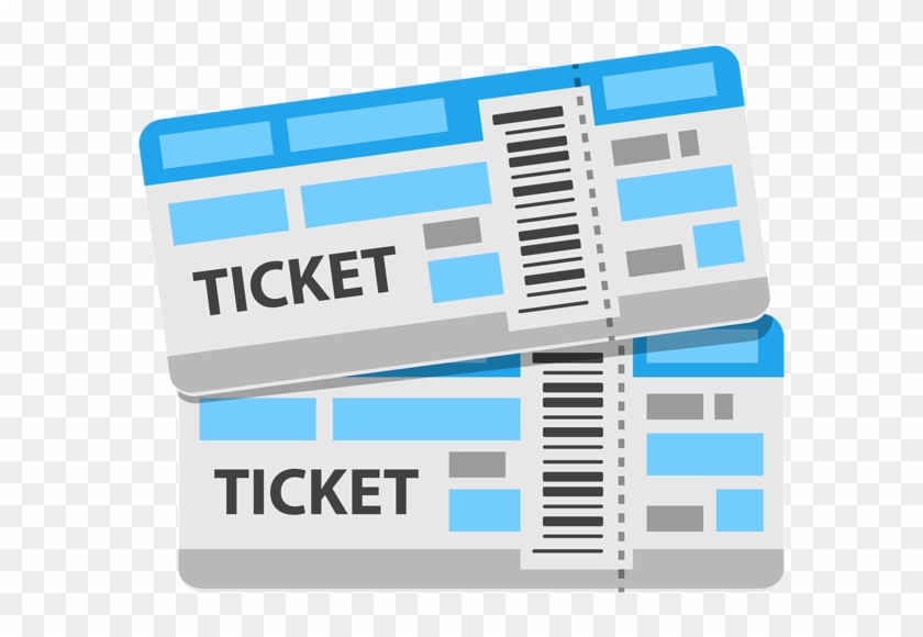 Tickets Png Clipart Image - Plane Ticket Clipart #349095