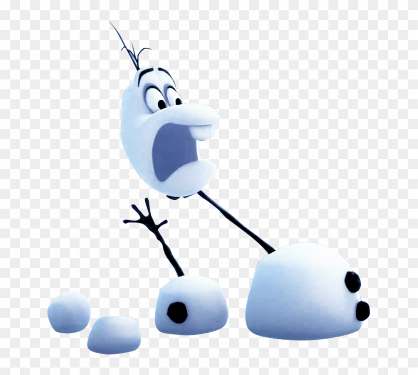 Kristoff Olaf Elsa Anna Clip Art - Scared Olaf Png #349175