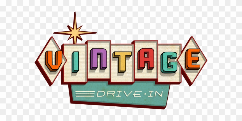 New Movies In A Classic Setting - Drive In Movie Font #349224