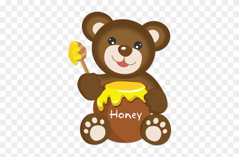 Related Clip Arts - Bear Eats Honey Clipart #349283