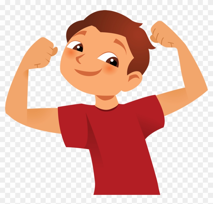 Clip Art Images Of Strong Boy Cliparts - Brave Clipart #349300