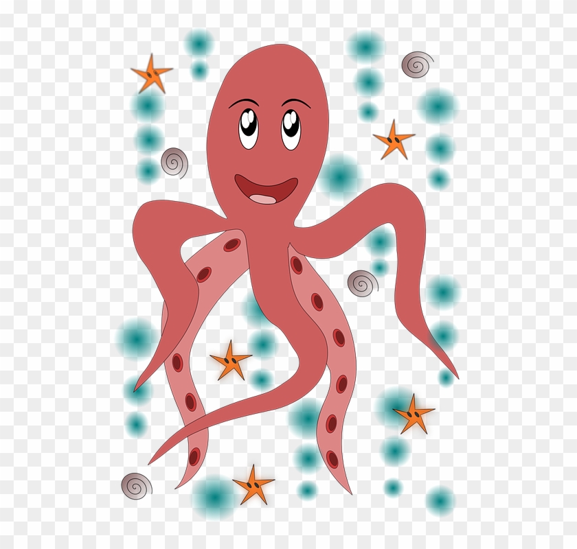 Octopus Cartoon Pictures 12, Buy Clip Art - Gambar Cumi Lucu #349331