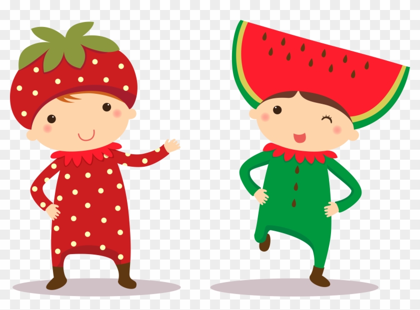 Fruit Lychee Grape Illustration - Strawberry Kid Clipart #349498
