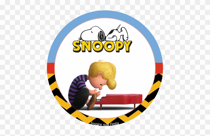 Com/snoopy Kit Festa Gratis/ - Schroeder - The Peanuts Movie Sticker #349523