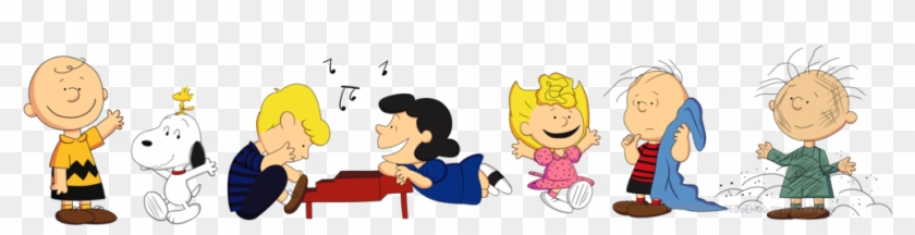 Peanuts Characters By Domestic-hedgehog On Deviantart - Peanuts Characters Transparent #349543