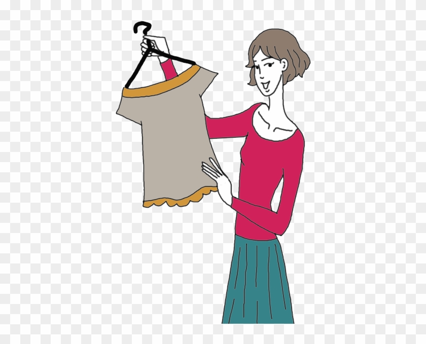 Buying Clothes - Buying Clothes Clipart #349557