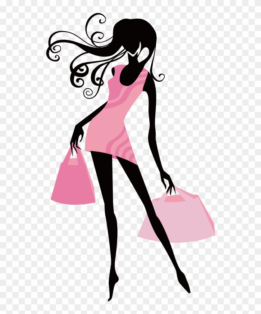 Fashion Girl Clip Art - Fashion Girl Vector Png #349570