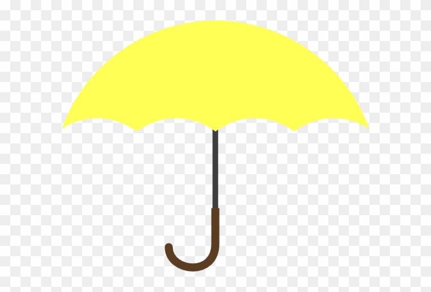 Umbrella Clipart Yellow Umbrella - Beach With Yellow Umbrella Backgrounds #349613