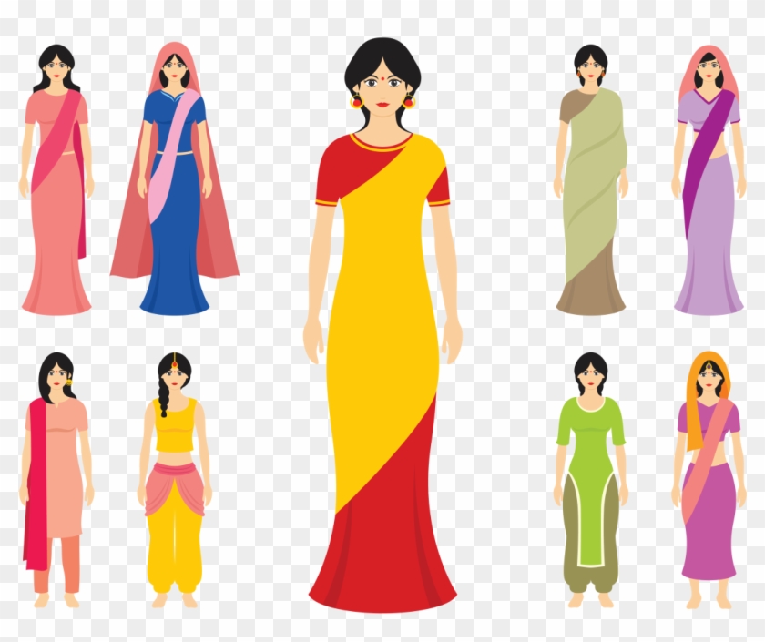 Indian Women Vector - Woman #349659