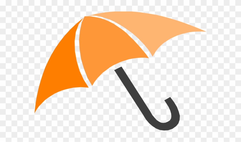 Orange Umbrella Clip Art - Pink Umbrella Clip Art #349694