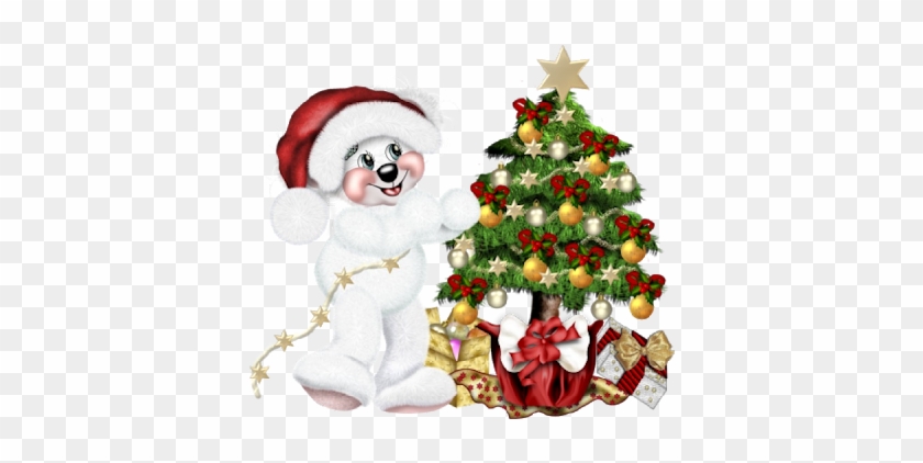 Creddy Teddy And Xmas Snowman - Merry Christmas #349710