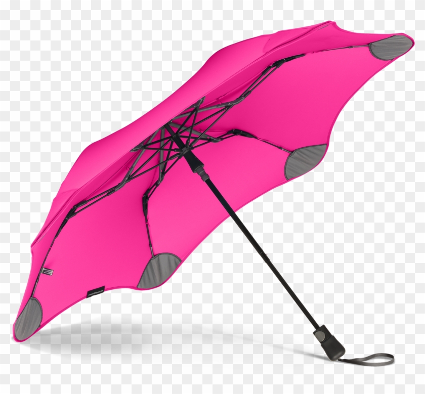 Pink Metro Blunt Umbrella View From Under - Blunt Xs Umbrella - Pink #349787