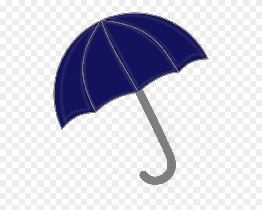 Lue Umbrella Clip Art - Blue Color Umbrella Clip Art #349829