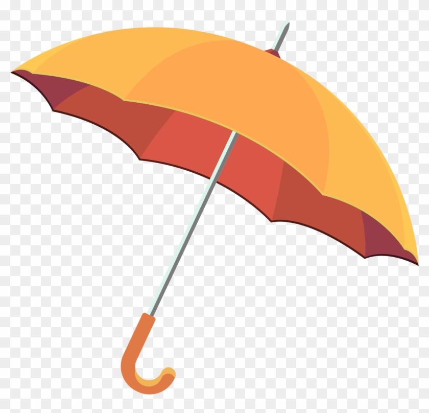 Umbrella Clip Art - Rain Umbrella Vector Free Download #349840