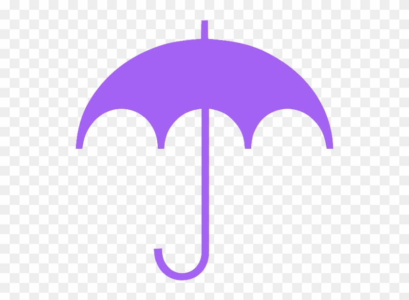 Umbrella - Purple Umbrella Clip Art #349844