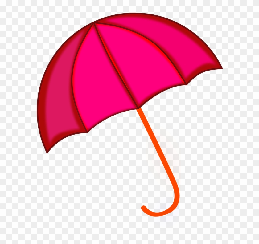 Umbrella Clipart Rain Png Pink Color Umbrella Animated #349862