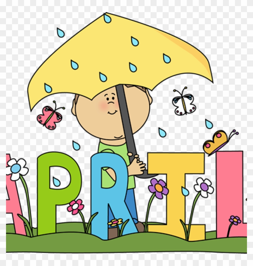 April Showers Clipart A Teachers Touch April Smartboard - April Clipart #349904