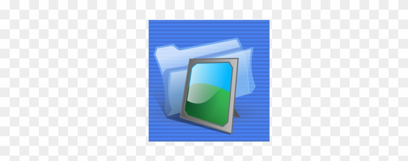 Free Vector Pictures Folder Icon Clip Art - Icon #350011