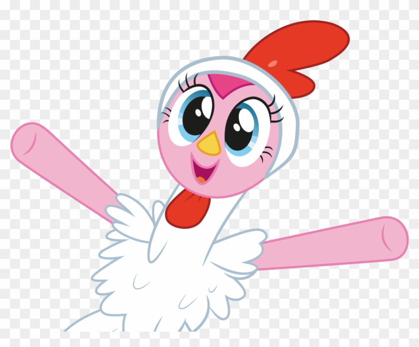 Pinkie Pie The Cuddly Chicken By Annietheeagle - My Little Pony Chicken Pie #350084